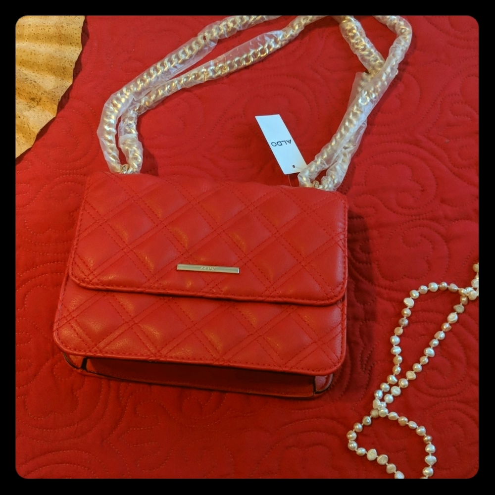 Small red purse